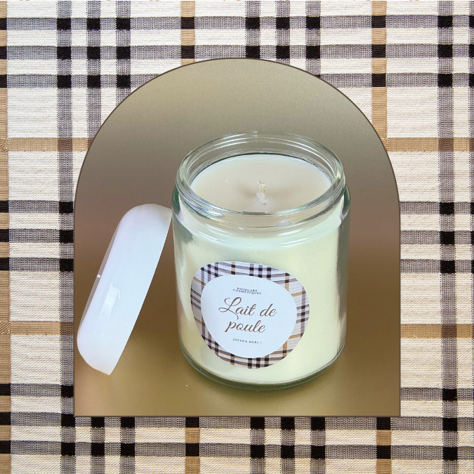 Bougie parfumée🥛🐓 lait de poule