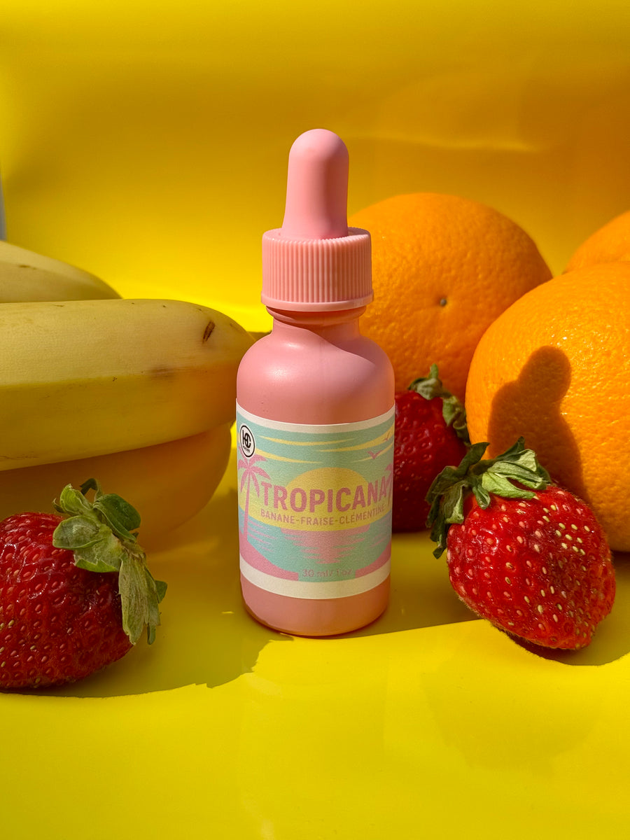 Huile luxueuse bain&corps 🍊🍌🍓 Tropicana 🌴