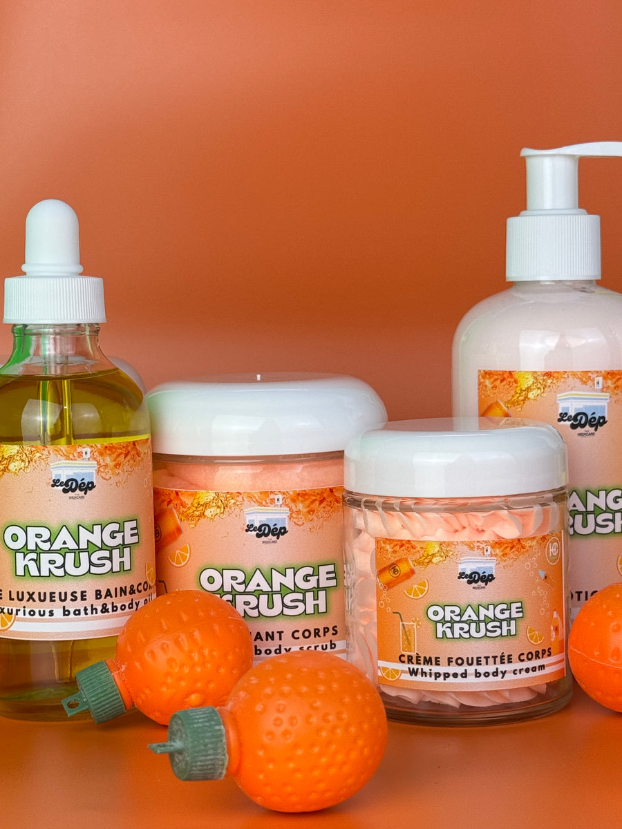 Crème fouettée corporelle - Orange krush 🍊✨