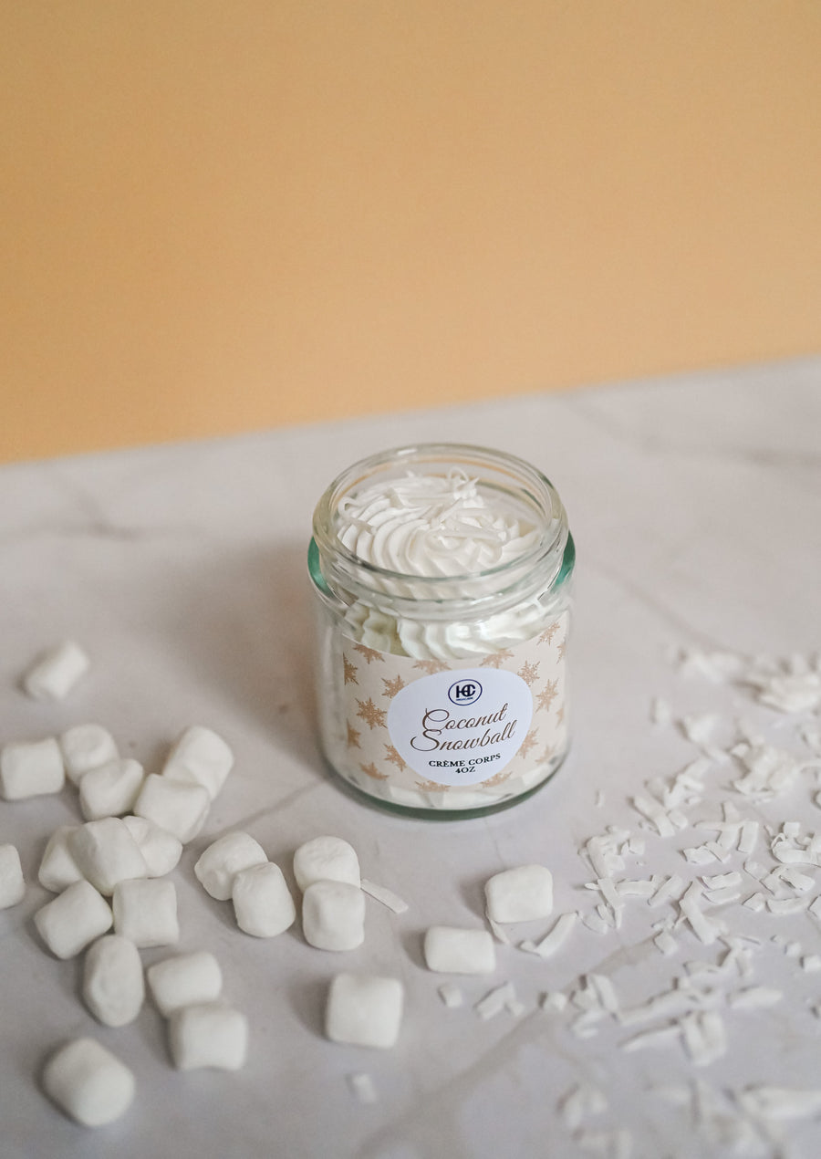 Crème fouettée corporelle 🥥❄️ coconut snowball