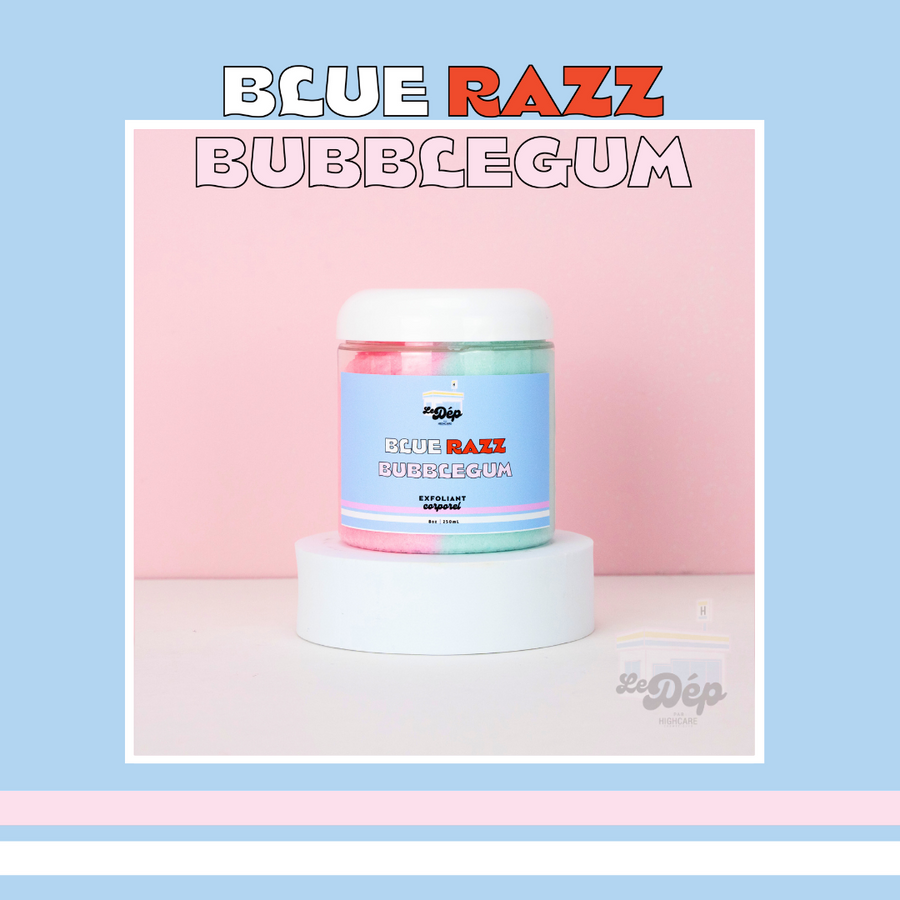 Exfoliant corporel - Blue razz bubblegum 🩵🍬