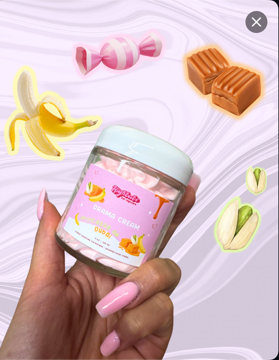 Crème fouettée corporelle 👑 Princesse de dubai