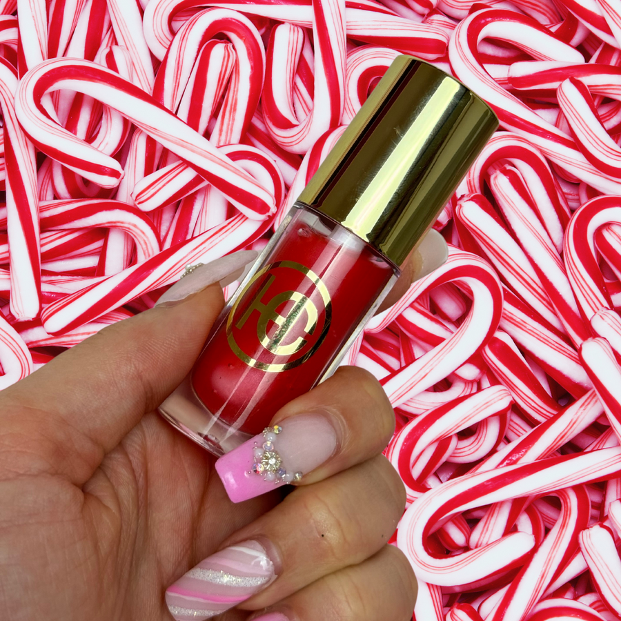 Juicy Lip Oil ( Huile à lèvres ) 🎅🏼🍃Candy cane