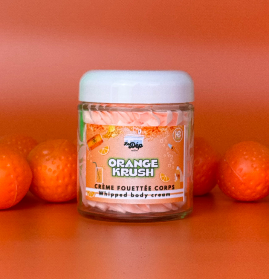 Crème fouettée corporelle - Orange krush 🍊✨