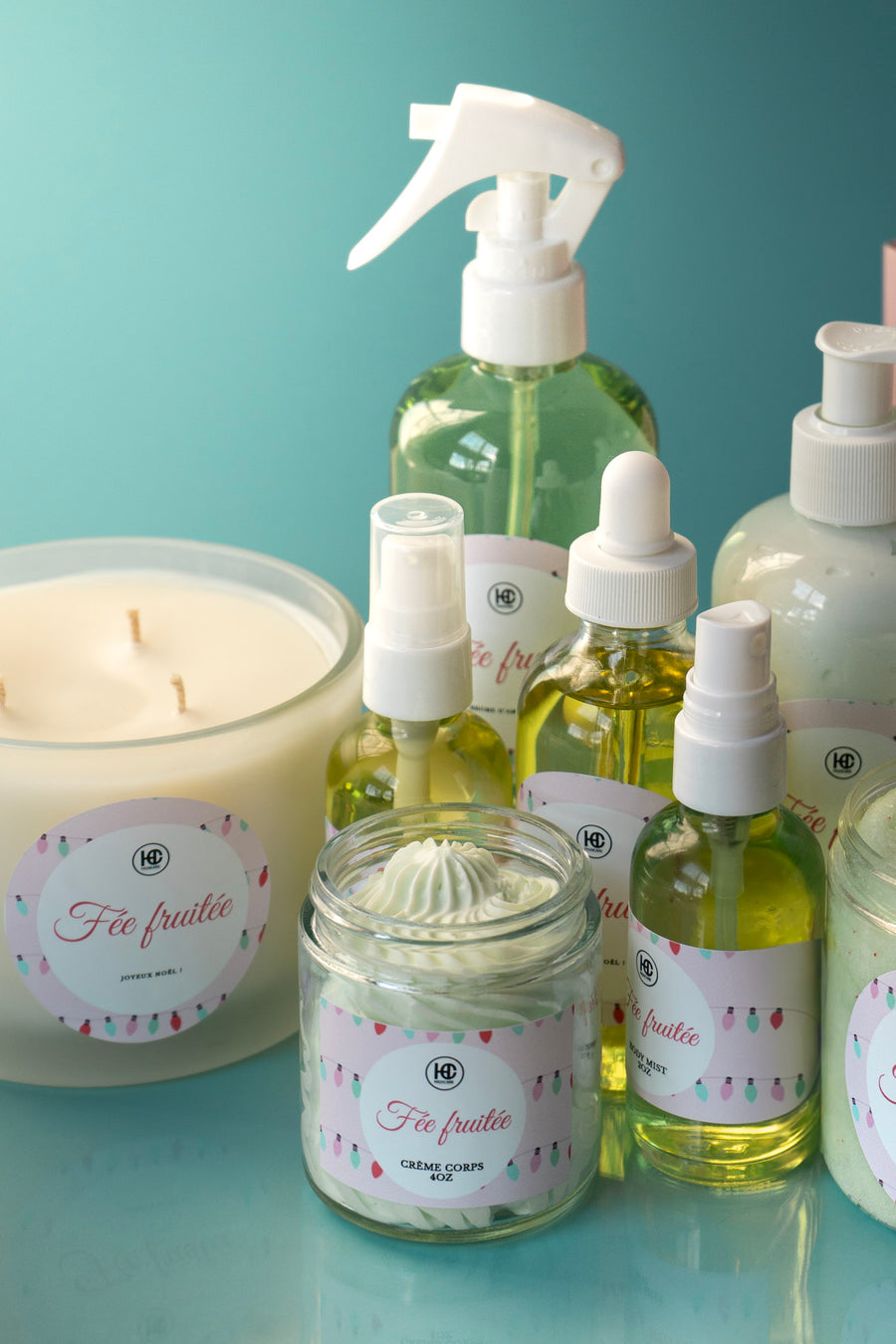 Bougie parfumée 🧚🏼‍♀️🍐🍦🍓  fée fruitée