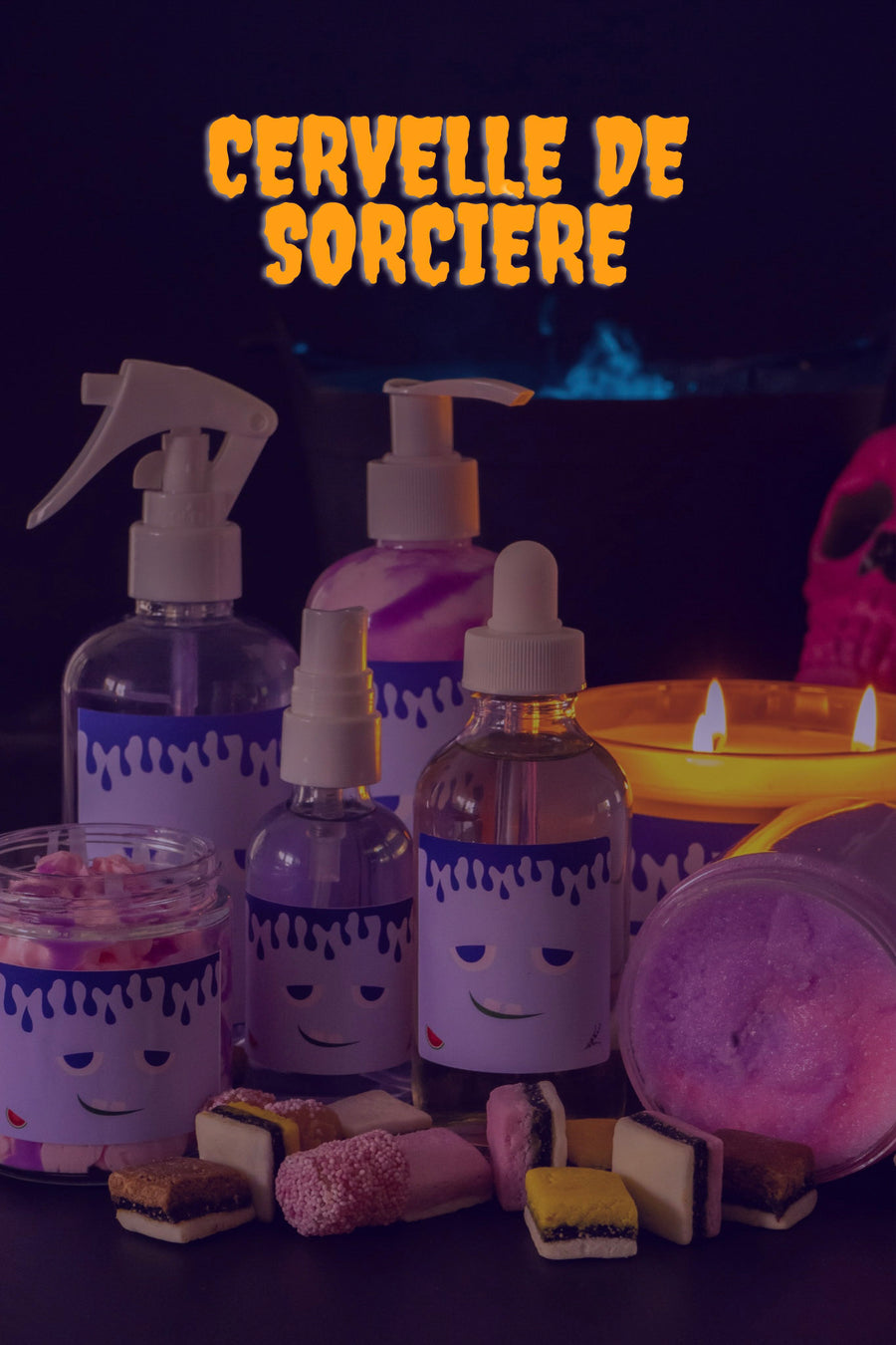 Huile luxueuse de rituel 🍉🧠 CERVELLE DE SORCIERE 🧙🏿‍♀️🍇