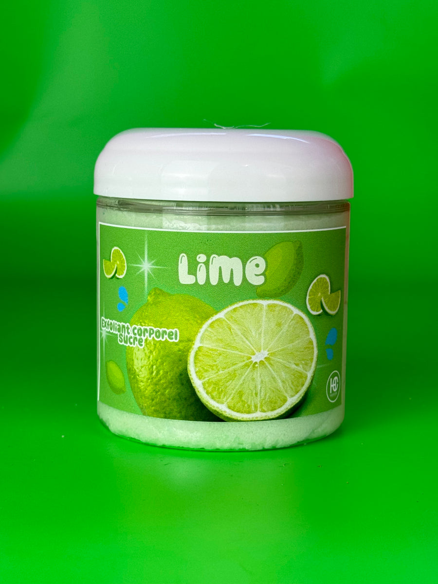 Exfoliant corporel sucré 🍋‍🟩 Lime