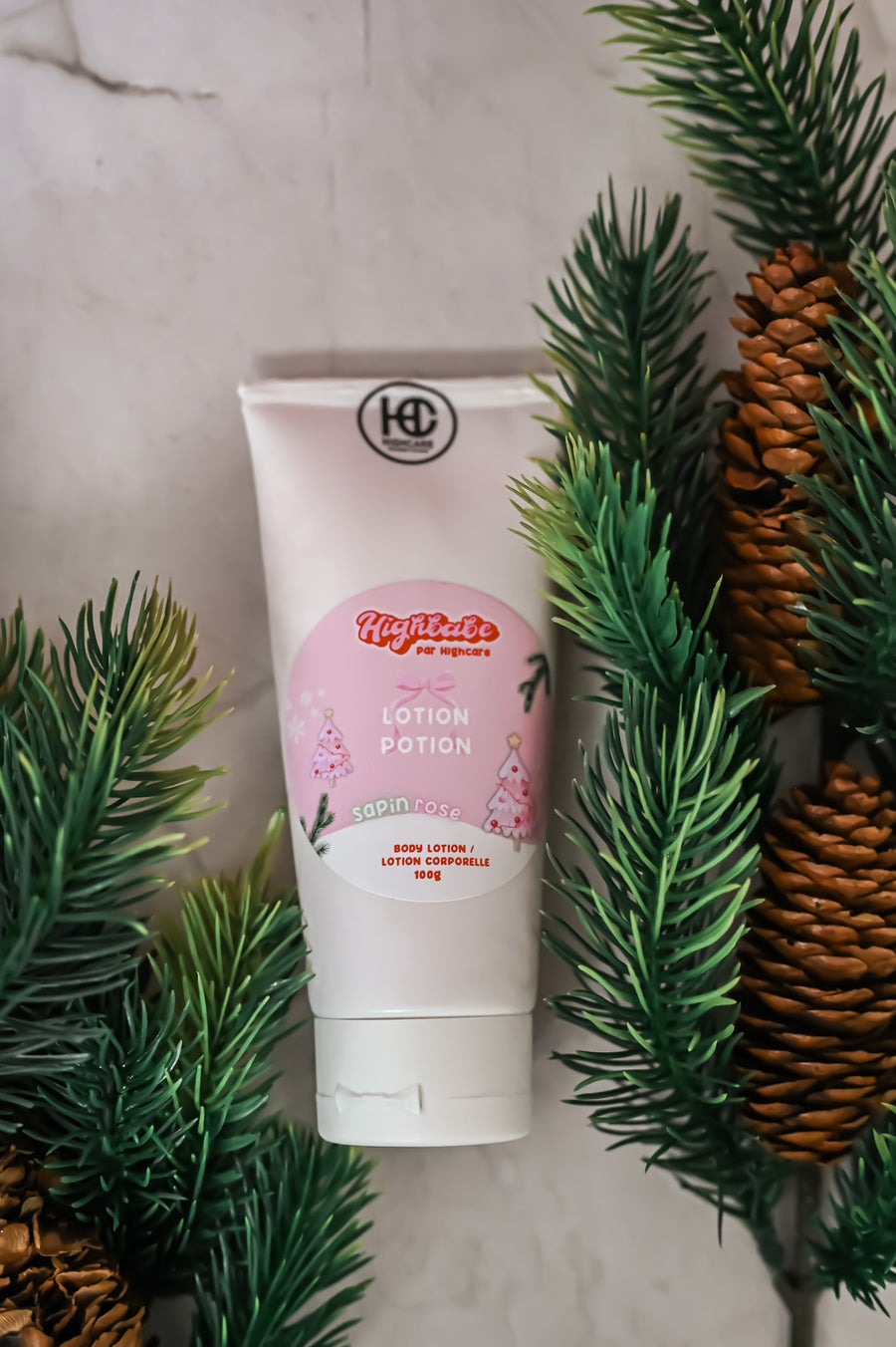 Lotion corporelle 🎄🎀 Sapin rose