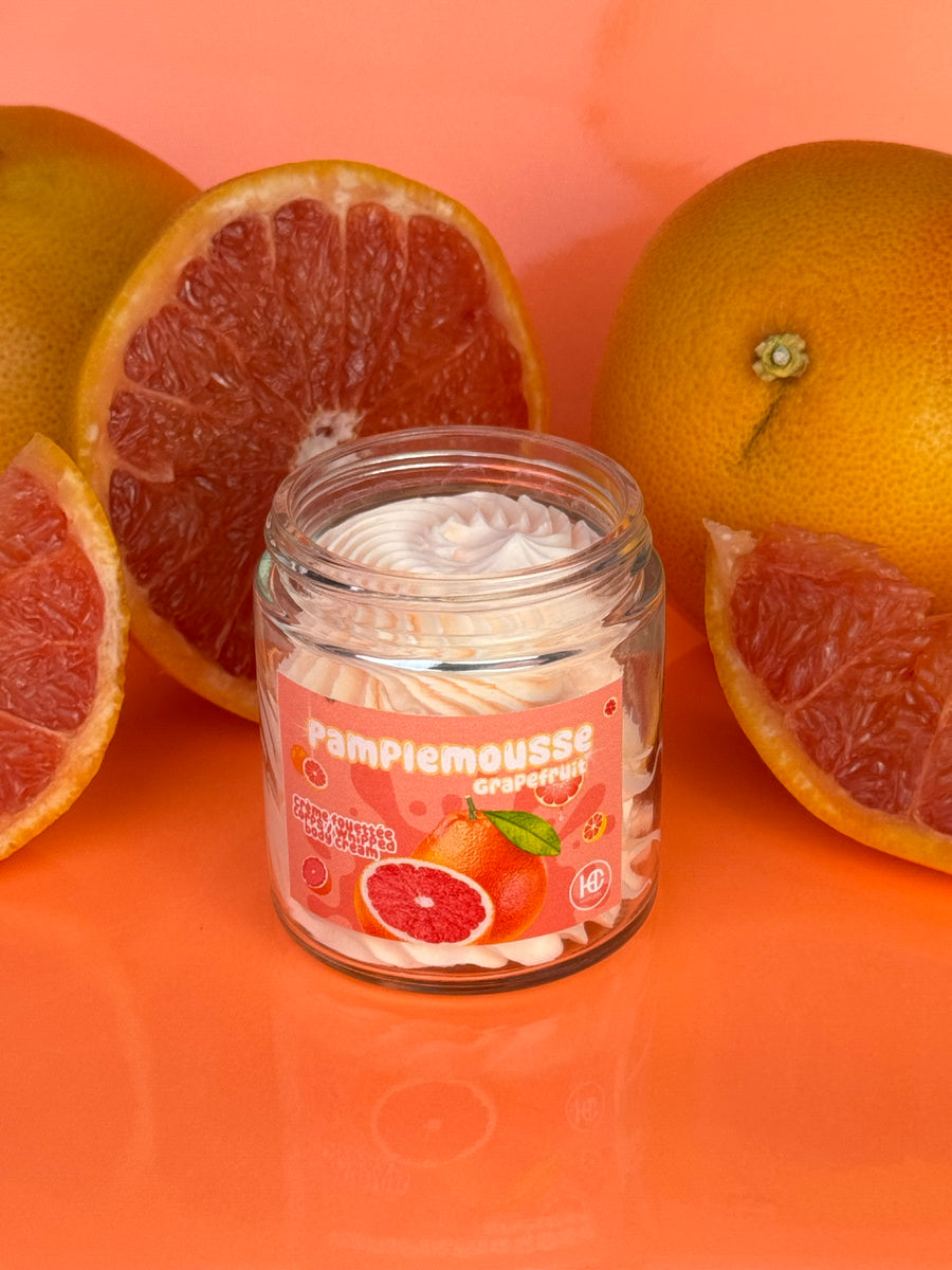 Crème fouettée corporelle 🍊 pamplemousse