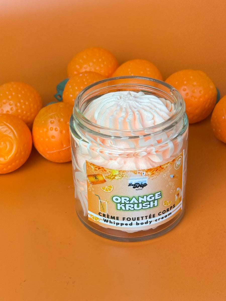 Crème fouettée corporelle - Orange krush 🍊✨