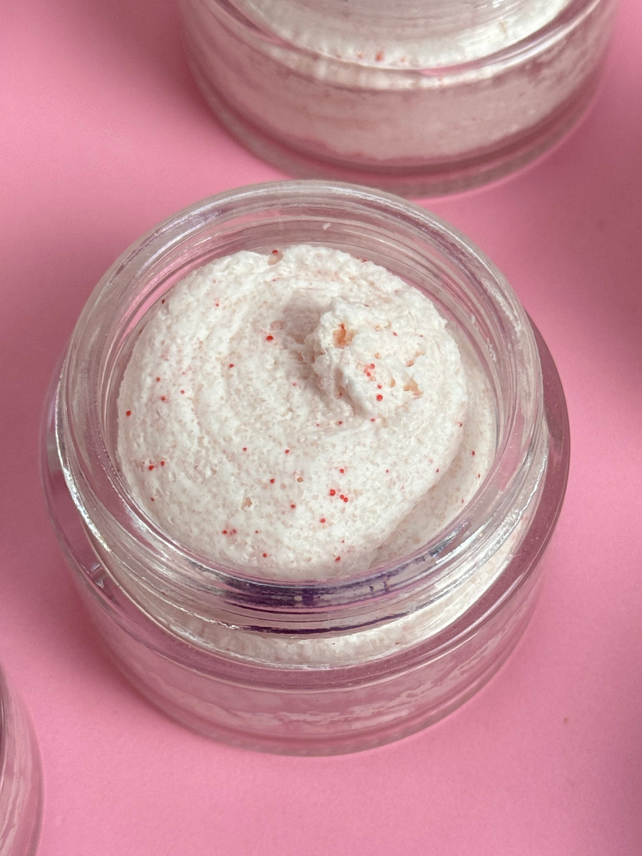 Juicy lipscrub exfoliant à lèvres 🎅🏼🍒🍃 candy cane