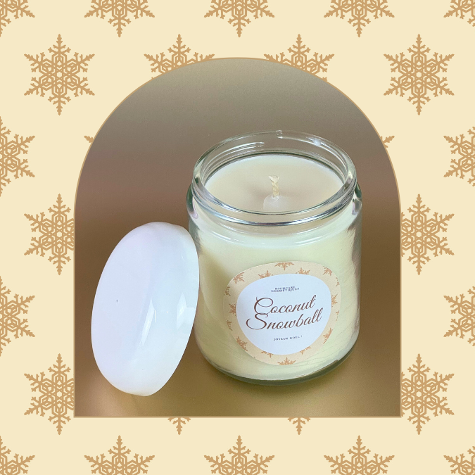 Bougie parfumée 🥥❄️ Coconut snowball