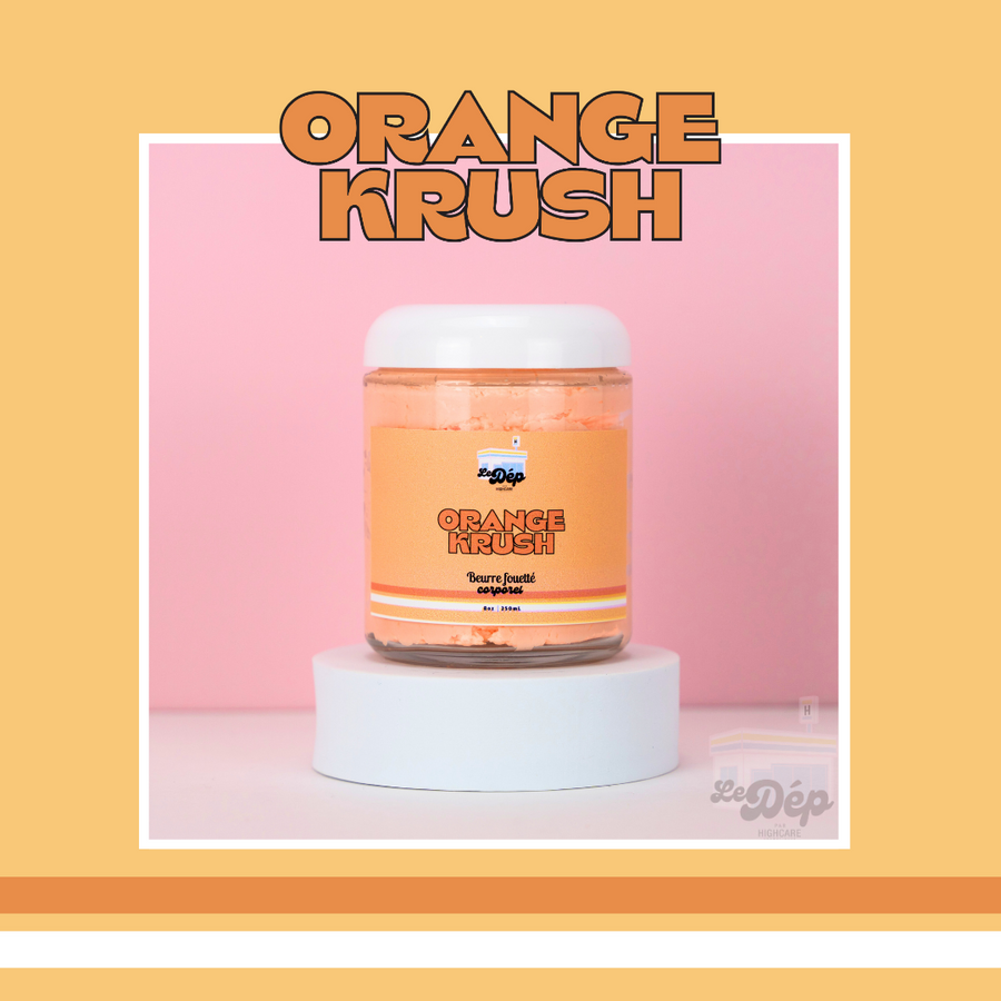 Crème fouettée corporelle - Orange krush 🍊✨