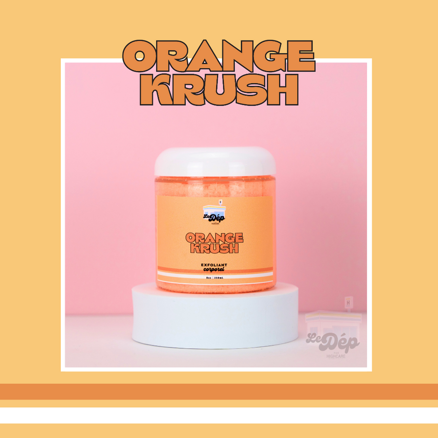 Exfoliant corporel sucré - Orange krush 🍊✨