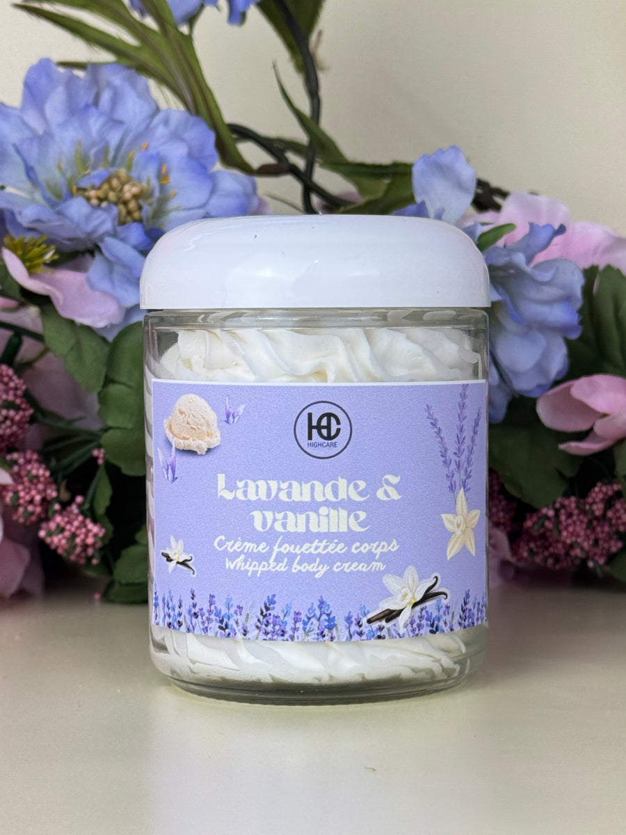 Crème fouettée corporelle 🪻🍦💤 Lavande et Vanille