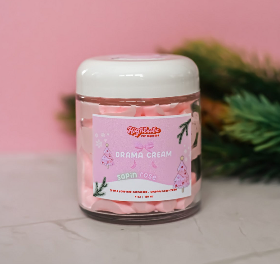 Crème fouettée corporelle 🎄🎀 Sapin rose