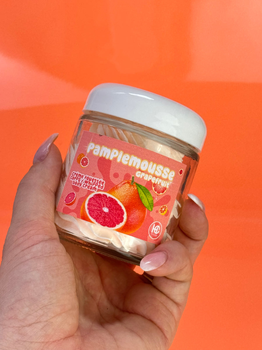 Crème fouettée corporelle 🍊 pamplemousse