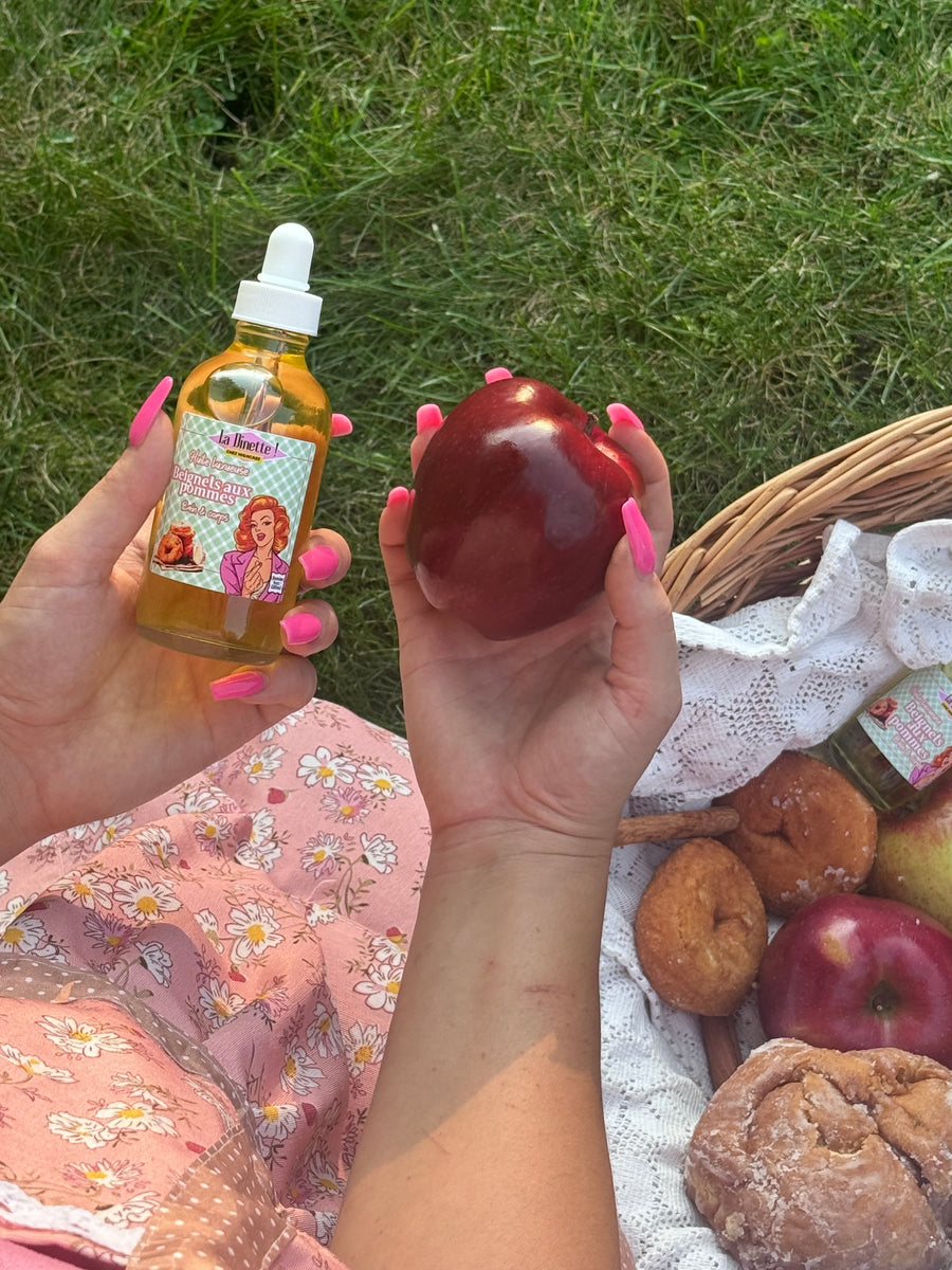 Huile luxueuse bain&corps 🥐🍎 Beignets aux pommes 🍎🥨