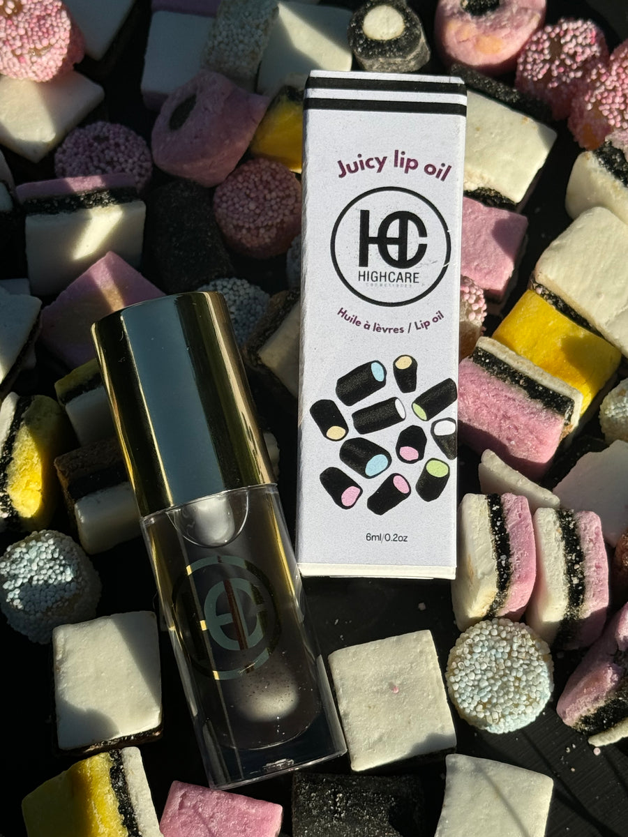 Juicy Lip Oil ( Huile à lèvres ) 🍬🖤 Réglisse noire