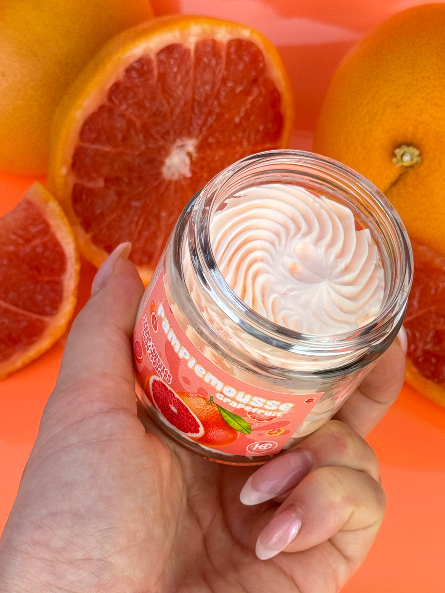 Crème fouettée corporelle 🍊 pamplemousse