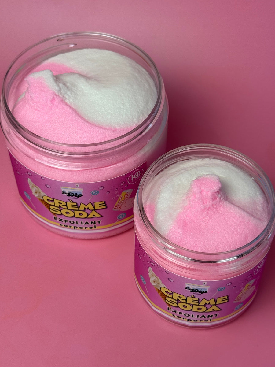 Exfoliant corporel sucré - Crème soda 🍧🫧