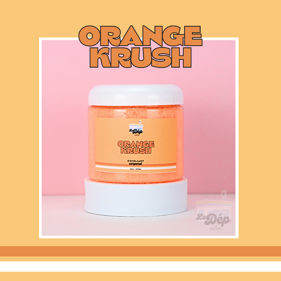 Exfoliant corporel sucré - Orange krush 🍊✨