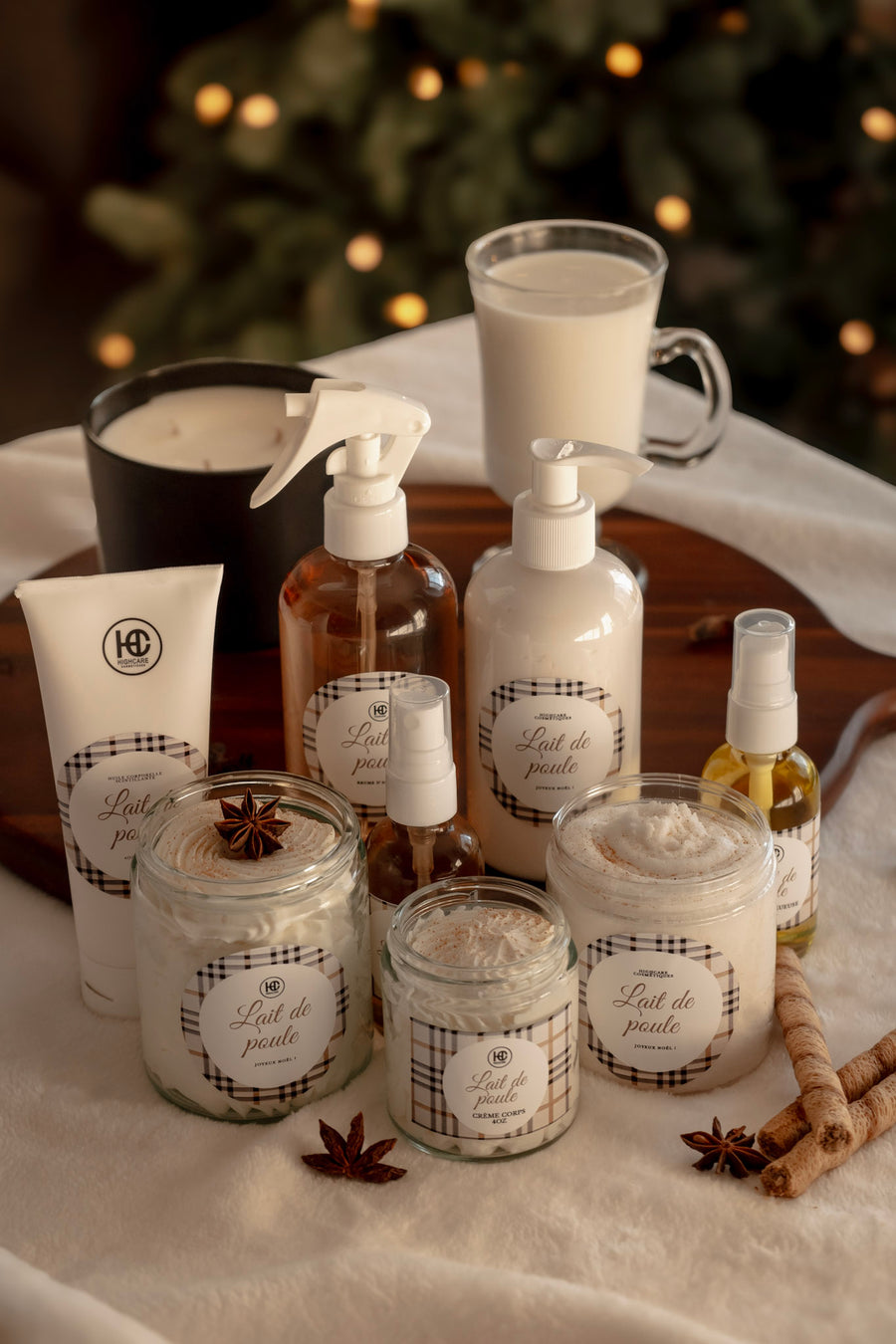 Bougie parfumée🥛🐓 lait de poule