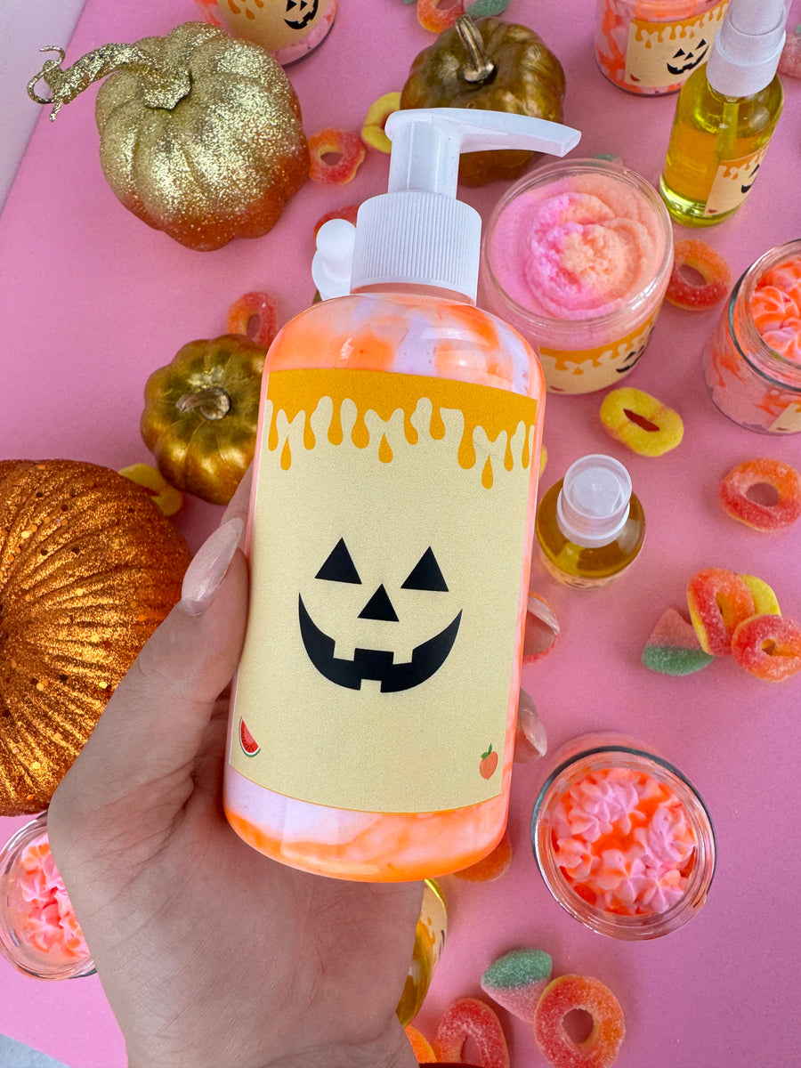 Lotion dégoulinante 🍉🧠 CERVELLE DE CITROUILLE 🎃🍑