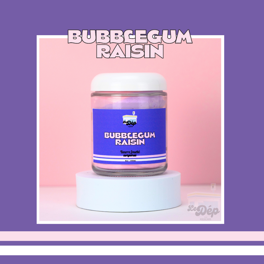Crème fouettée corporelle  - Bubblegum raisin 🍇🍬🩷💜