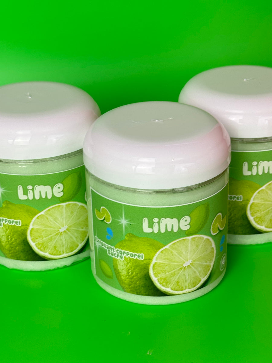 Exfoliant corporel sucré 🍋‍🟩 Lime