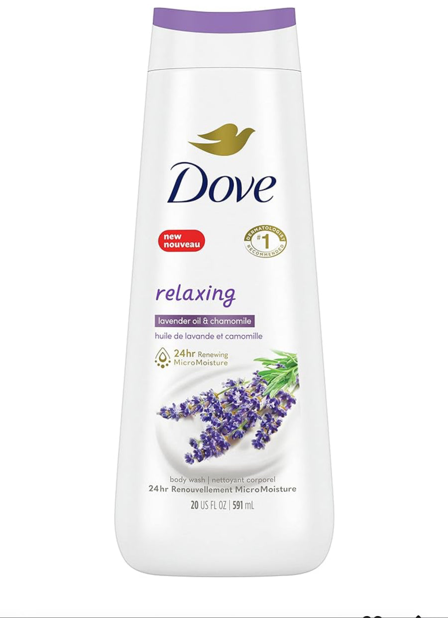 Nettoyant corporel ‘’Dove‘’ Relaxing’’ Lavande & chamomile 🪻🫖