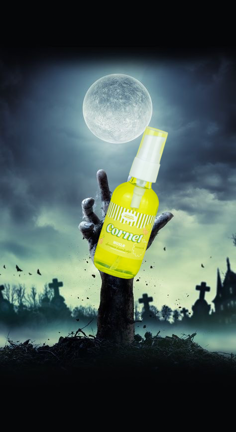 Huile luxueuse bain&corps 🍨🥐🍈 Cornet pistachio