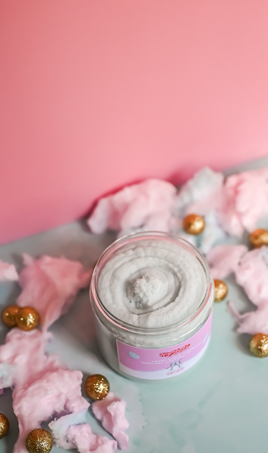 Exfoliant corps ''Sugar scrub'' 🍭🍬 barbe à papa & champagne