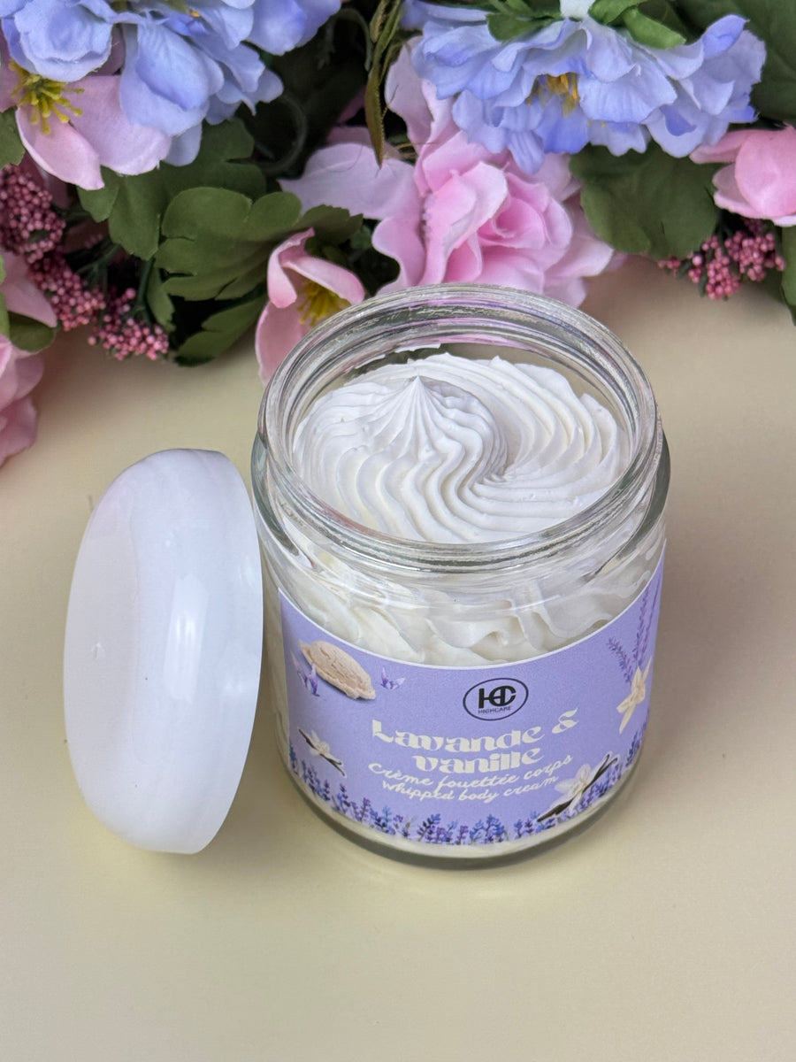 Crème fouettée corporelle 🪻🍦💤 Lavande et Vanille