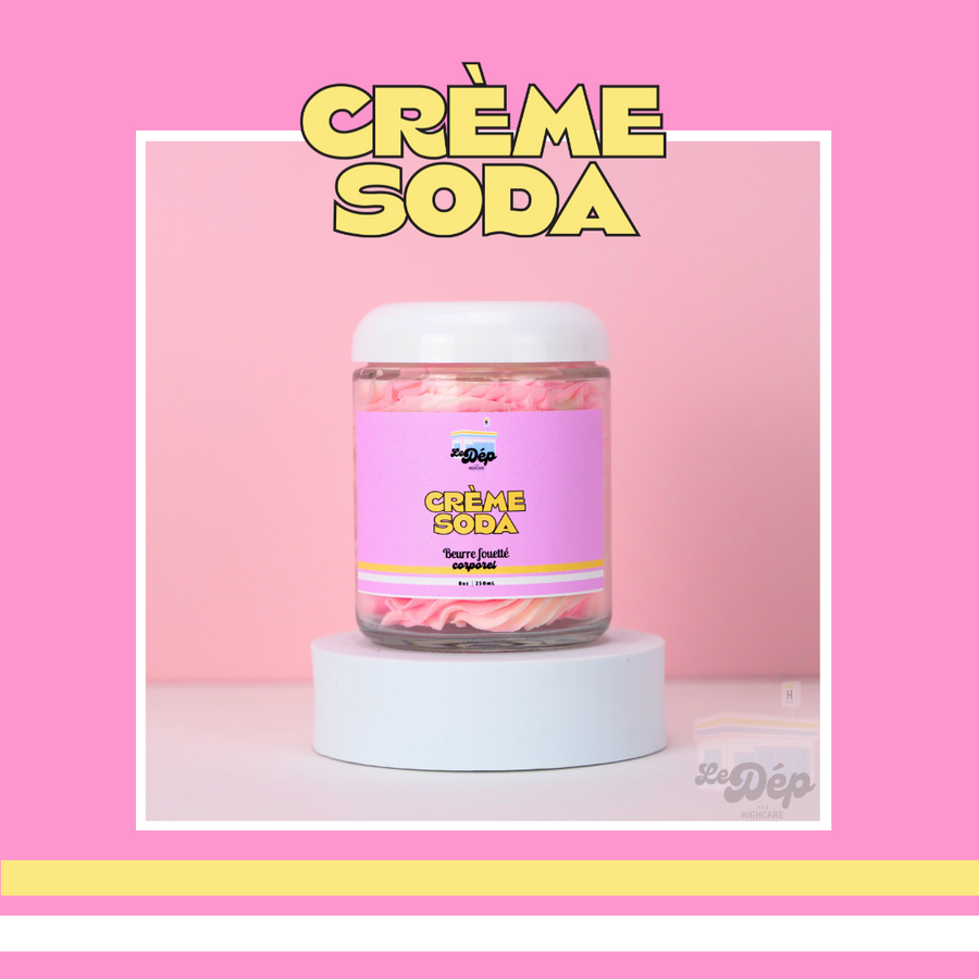 Crème fouettée corporelle - Crème soda 🍧🫧