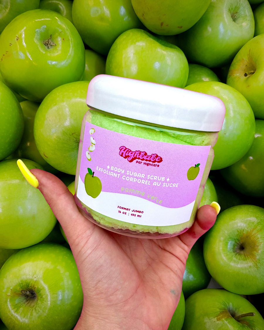 Sugar scrub 🍏 Pomme verte