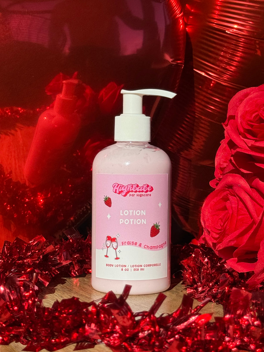 Lotion corporelle 🍓🥂 Fraise & Champagne