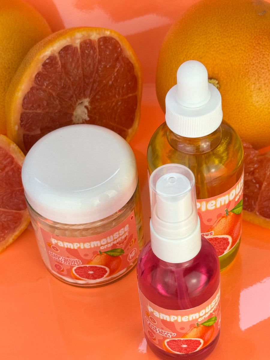 Crème fouettée corporelle 🍊 pamplemousse