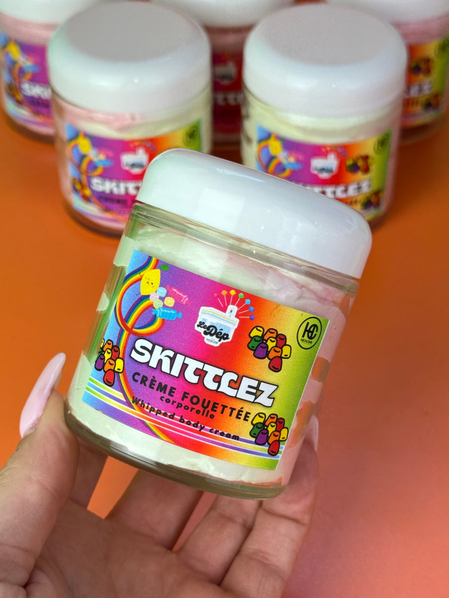 Crème fouettée corporelle  - Skittlez 🍡🌈