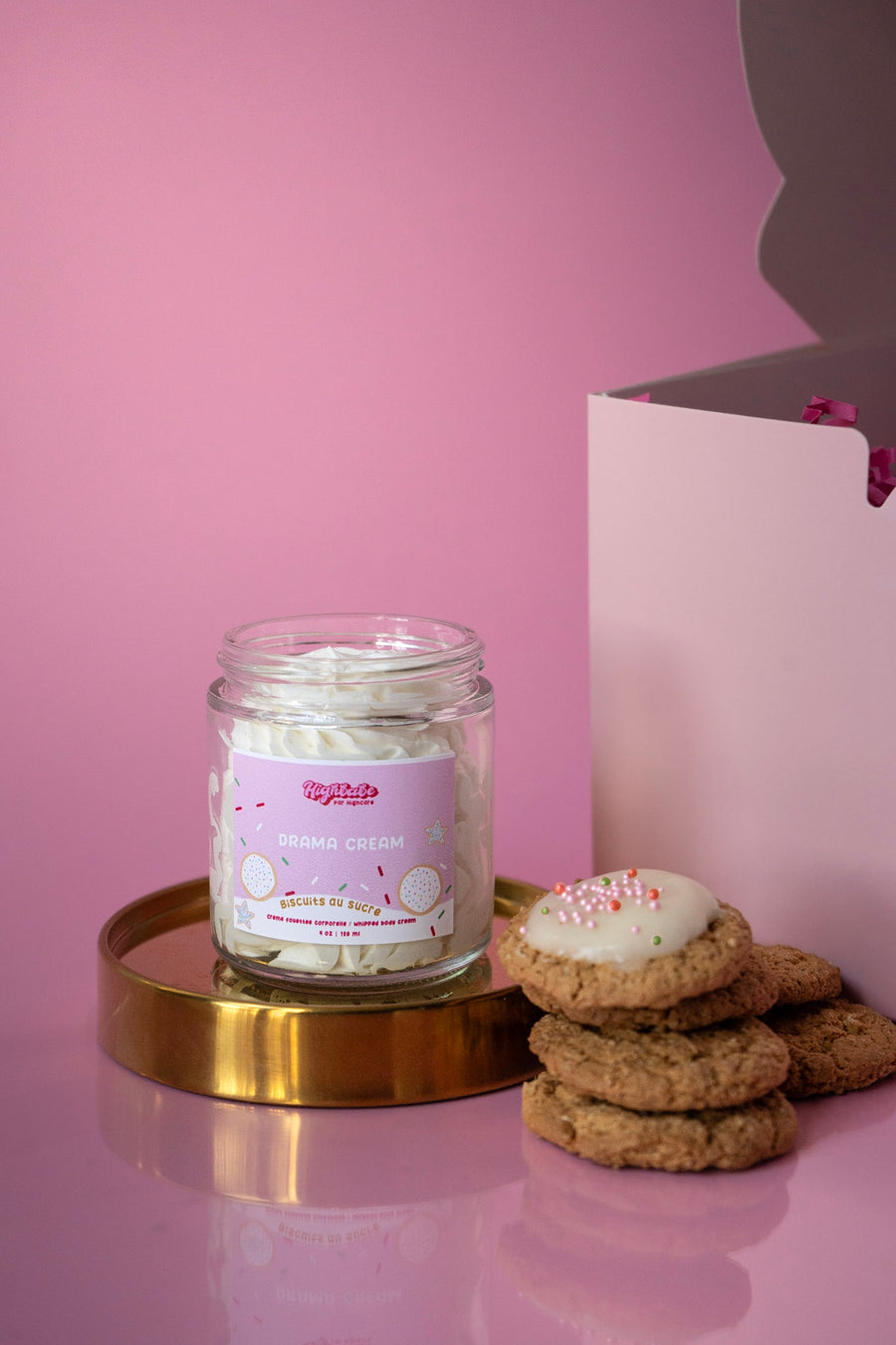 Crème fouettée corporelle 🍪🧁 Biscuit au sucre