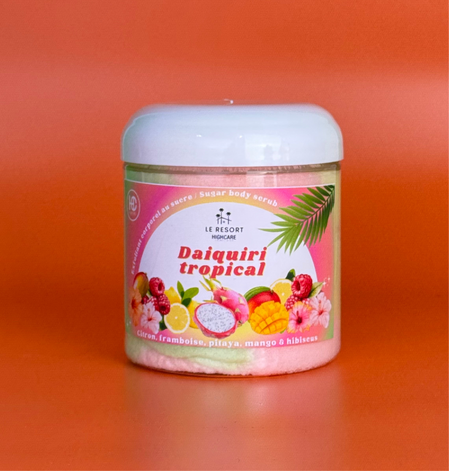 Exfoliant corporel au sucre 🌺🌴🍹🦜🥭  Daiquiri tropical