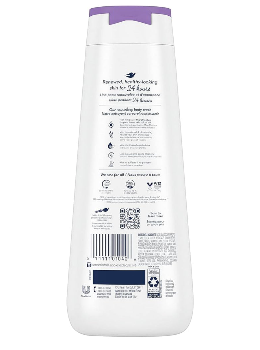 Nettoyant corporel ‘’Dove‘’ Relaxing’’ Lavande & chamomile 🪻🫖