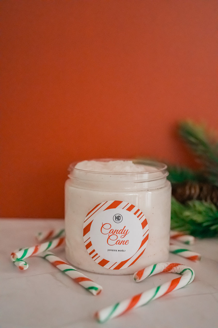 Exfoliant corporel sucré 🎅🍒🍃 candy cane