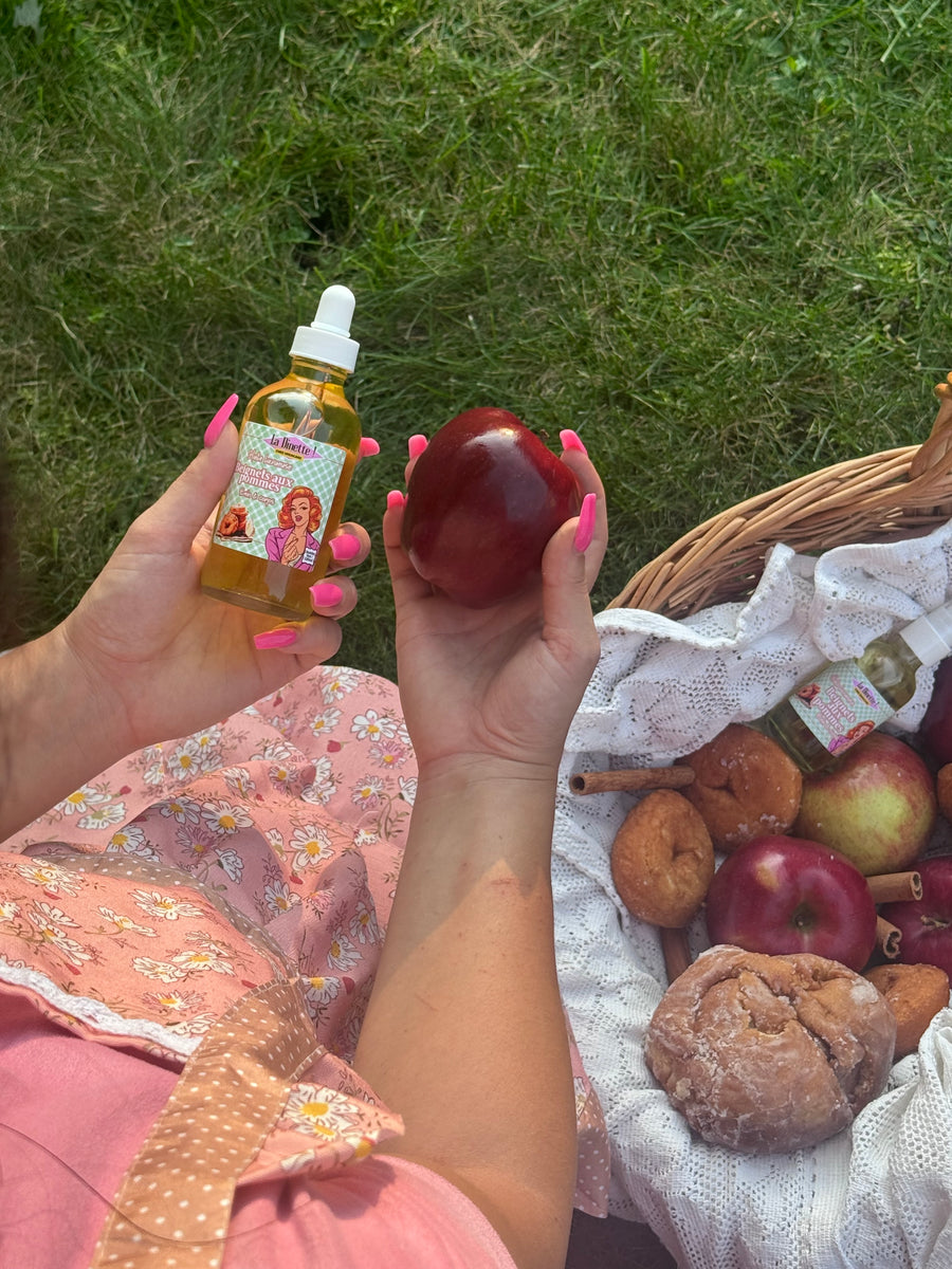 Huile luxueuse bain&corps 🥐🍎 Beignets aux pommes 🍎🥨