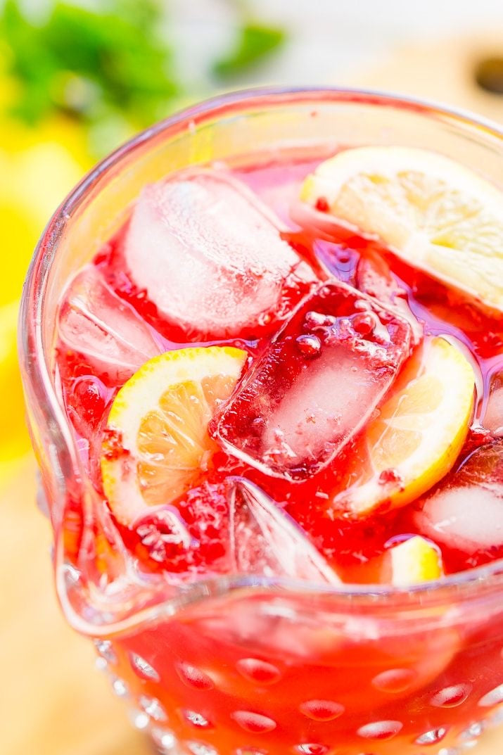 Sel de bain 🍋🌺🍹Thé glaçé Hibiscus & framboises