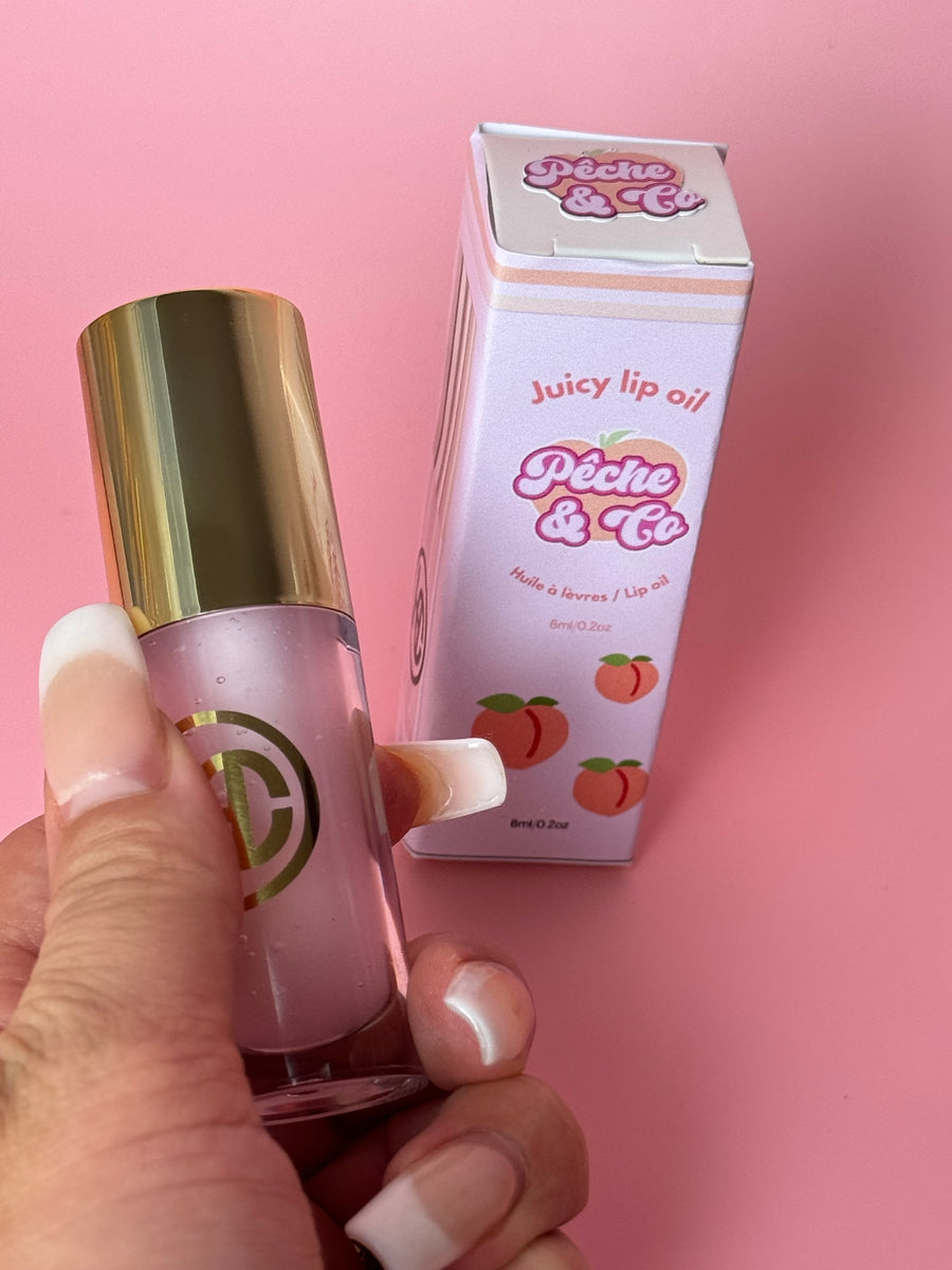 Juicy Lip Oil ( Huile à lèvres ) 🍑💖 Pêche &co