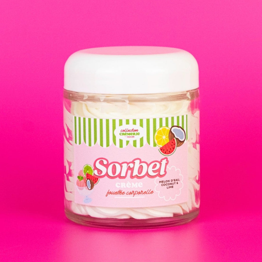 Crème fouettée corporelle 🍧🍉🥥🍋‍🟩 Sorbet melon d'eau, coconut & lime
