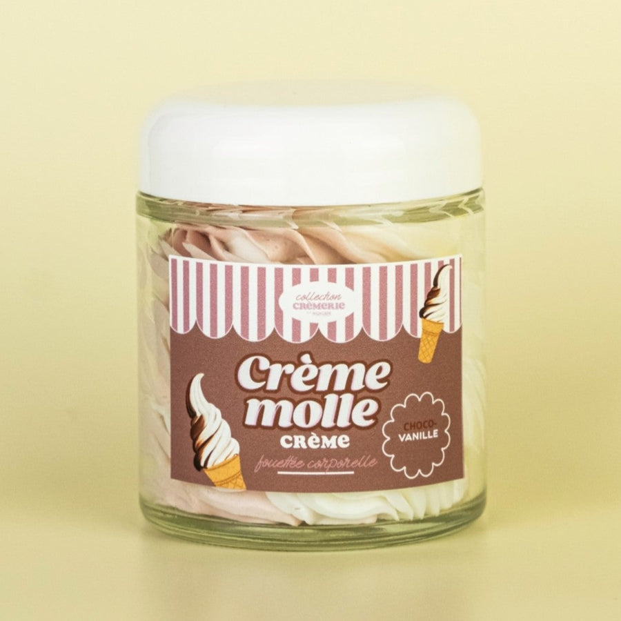 Crème fouettée corporelle 🍦🍫 Crème molle