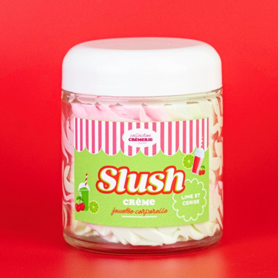 Crème fouettée corporelle 🥤🍋‍🟩🍒 Slush lime&cerise