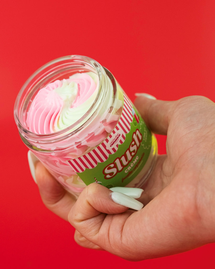 Crème fouettée corporelle 🥤🍋‍🟩🍒 Slush lime&cerise